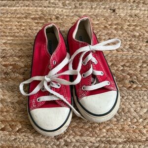 Converse Kids Red Sneakers